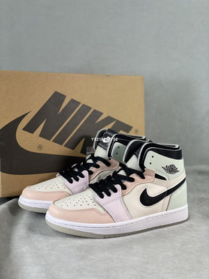 Air Jordan 1 Zoom Comfort Easter 淺色 籃球鞋 女鞋 CT0979-101【ADIDAS x NIKE】