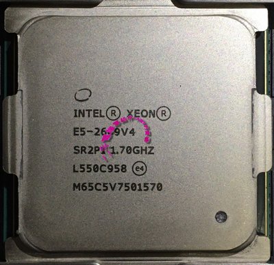 《展示用》Intel Xeon E5-2609 v4 (8核心8執行緒)處理器；X99；LGA2011-3