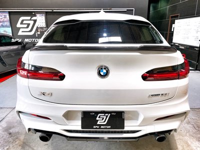 【SPY MOTOR】BMW G02 X4 碳纖維尾翼