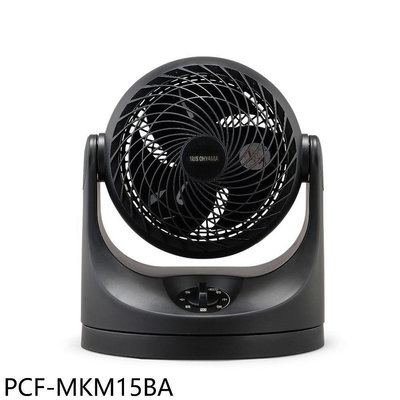 《可議價》IRIS【PCF-MKM15BA】空氣循環扇4坪黑色PCF-MKM15電風扇