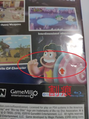 (瑕疵-遊戲外盒有割痕) PS4 卡通頻道大亂鬥 英文美版 Cartoon Network Battle Crasher