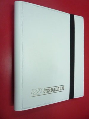【美】卡冊 收集冊 白色 PP (固定8格*20張內頁 側插) 適用 球員卡 NBA MLB BBM 鈴木一朗