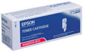 EPSON S050612 原廠紅色碳粉匣高容量 列印1400張 C1700/C1750N/C1750W/CX17NF
