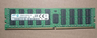 全新記憶體REG ECC 16GB DDR4-2133 2Rx4 PC4-2133P 16G三星伺服器SAMSUNG