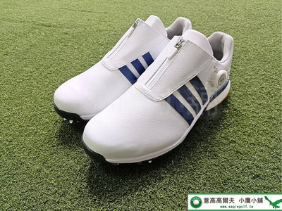 [小鷹小舖] Adidas Golf Tour360 24 IF0258 阿迪達斯 高爾夫球鞋 運動鞋 男仕 有釘 防水鞋面 BOA旋鈕系統 '24 NEW