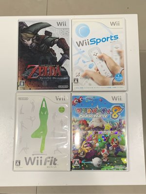 Wii wiifit主機 wii遊戲片