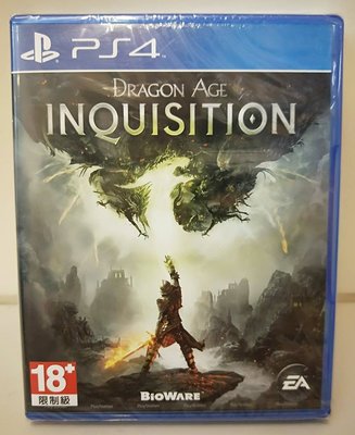 【全新未拆】PS4 Sony 闇龍紀元: 異端審判 Inquisition (英文首版) $600