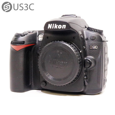 【US3C-青海店】【一元起標】尼康 Nikon D90 單機身 人面對焦 HD高清拍片 1230萬像素 快門數4265次 二手單眼相機