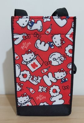 【7-11】Hello Kitty 攜帶式飲料提袋 (黑)