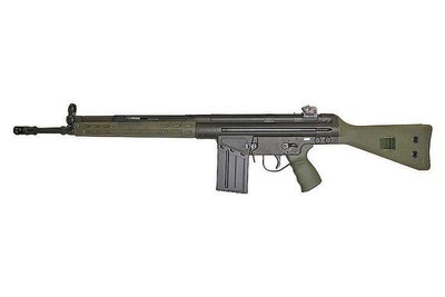 【BCS武器空間】WE UMAREX HK G3A3 GBB 全鋼製 瓦斯槍-WEGLG3A3