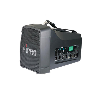 MIPRO MA-200D 雙頻道旗艦型無線喊話器 (搭配UHF接收模組)