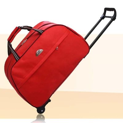 現貨熱銷-旅行包適用登機拉桿行李包包壓縮男女袋可手提容量防水大CFLP