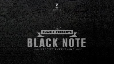 【天天魔法】【S1175】正宗原廠~黑色筆記~BLACK NOTE by Smagic Productions