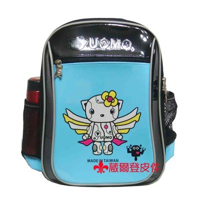 【葳爾登】UNME小學生書包,超輕背包兒童後背包戶外教學書包優質防水護脊書包3201B藍色亮面