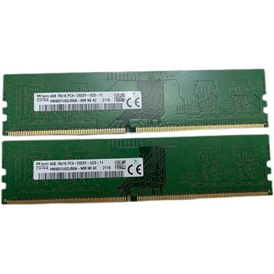 SK海力士4G 1RX16 PC4-2933Y-U DDR4 HMA851U6DJR6N-WM桌機機記憶體