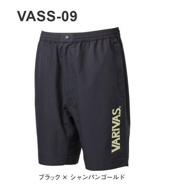 五豐釣具-VARIVAS 最新款薄的潑水.防水.伸縮彈性短褲VASS-09特價2250元