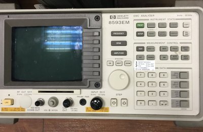 弘燁科技-中古儀器, 安捷倫 HP 8593EM  9kHz-26.5GHz 頻譜分析儀