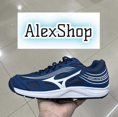艾力克斯 MIZUNO CYCLONE SPEED 3 藍白 排球鞋 男 V1GA218021