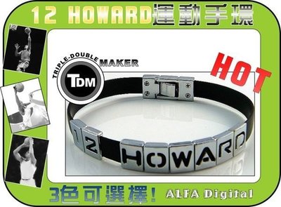 (免運費)TDM運動手環/籃球手環-搭配老鷹隊魔獸霍華德Dwight Howard NBA球衣穿著超搭!