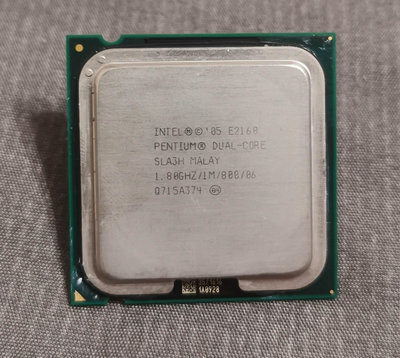 Intel Pentium Dual-Core E2160 1.8Ghz 775腳位