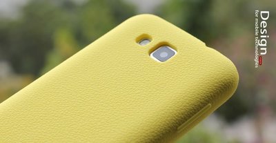 【Seepoo總代】出清特價 Samsung Galaxy Premier i9260變臉機超軟Q 矽膠套 手機套 黃色