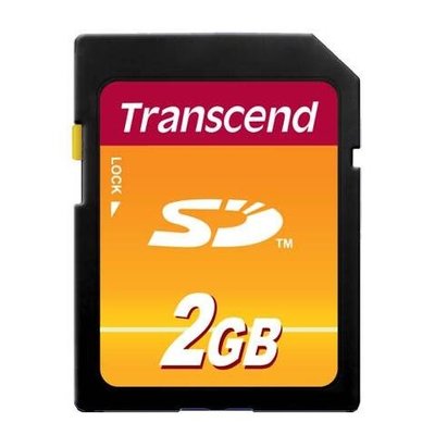【中壢NOVA-水世界】創見 Transcend SD 2G 2GB 記憶卡【原廠公司貨】五年保固  MLC 工業級