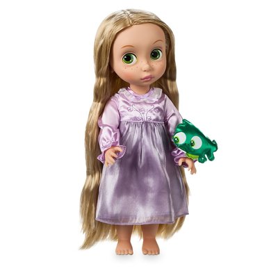 【安琪拉 美國童裝】Disney Store 美國迪士尼樂佩長髮公主Q版洋娃娃 玩偶 40.6cm