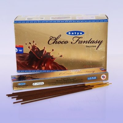 [晴天舖] 印度線香Satya Choco Fantasy巧克力幻想15G 3盒100~另售medimix
