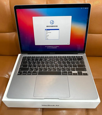 【艾爾巴二手】MacBook Air 2020 M1/8G/512G 13.3吋 太空灰#二手筆電#板橋店PQ6L5