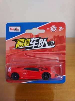 全新~1:64~藍寶堅尼 LP700-4 紅色 合金模型車