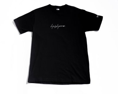 Yohji Yamamoto x New Era Logo T-shirt 聯名 短袖 黑短踢