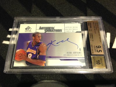 03 04 SP Signature Edition - Kobe Bryant 卡面簽名卡 BGS9.5 Auto10