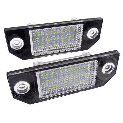 汽車 LED 號碼牌照燈 車外照明配件 適用於Ford Focus C-MAX  2003-2008