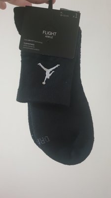 ANiMa™ NIKE JORDAN FLIGHT 黑 籃球襪 飛人 短襪 厚底 SX5855-011 菁英襪 XL 30-33CM jumpman logo
