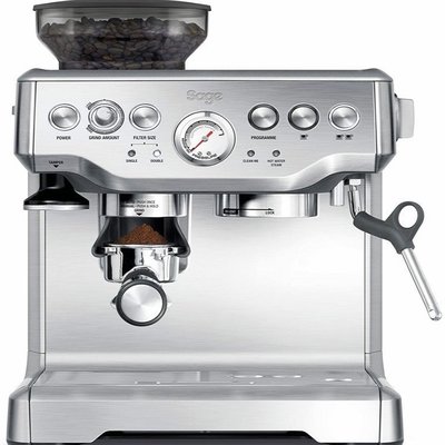 嗨購1-英國Breville鉑富 SageSES875三合一半自動意式咖啡機帶磨豆功能