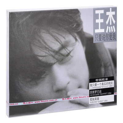 正版王傑 只要說你愛我 1994專輯唱片CD碟片PD
