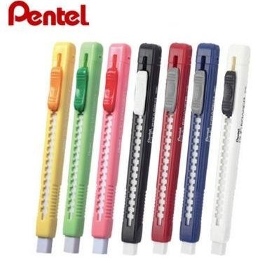 Pentel 飛龍CLIC ERASER ZE80 自動橡皮擦筆型橡皮擦修正文具【Star_EC】現貨+預購