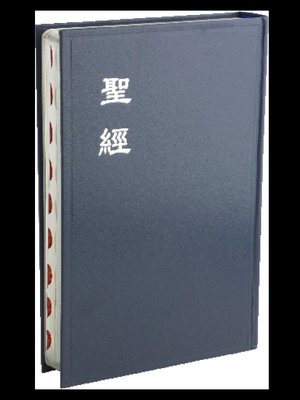 【中文聖經和合本】CU83AGTIBU 和合本 神版 大字型聖經 大字版聖經 拇指索引 藍色硬面銀邊