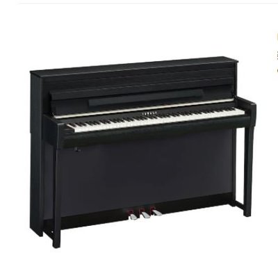 【揚昇樂器】Yamaha CLP-785 數位鋼琴(黑色)