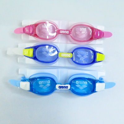 ARENA SWIM 日本製 兒童泳鏡 抗UV防霧 廣角視野 AGL7100J-【iSport愛運動】
