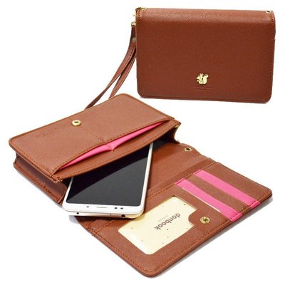 松鼠長款拉鍊手機包 側背包 零錢包 證件收納包【GS215】