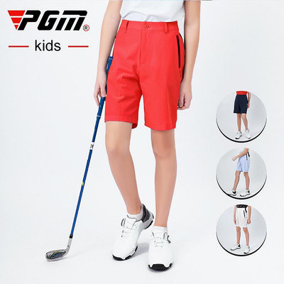 高爾夫服裝 PGM高爾夫褲子 男童golf短褲 夏季兒童彈力腰帶運動褲 廠家直供