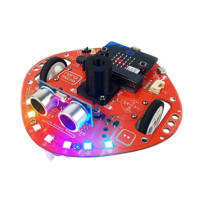 可架樂高、麥克筆micro bit自走車 rero:micro Coding Robot (不含micro:bit主板)