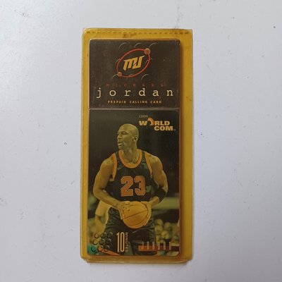 【MarsC】World Com 1996年美國職籃NBA喬丹Michael Jordan 預付電話卡（25101165）