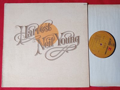 Neil Young/Harvest/美國mustard汽船標首版/NM-