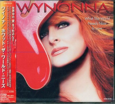 K - Wynonna - What the World Needs Now Is Love - 日版 - NEW