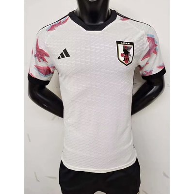 2022世界盃日本隊客場球員版球衣白色短袖落場版足球運動服-master衣櫃4