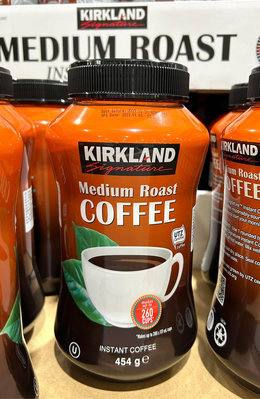 Costco好市多 Kirkland Signature 科克蘭 即溶咖啡粉 454公克  instant coffee