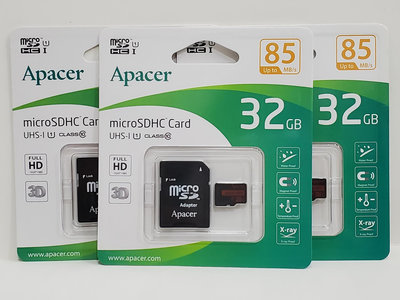 彰化手機館 32G 記憶卡 Apacer microSDHC 32GB Class10 UHS-1 宇瞻 c10
