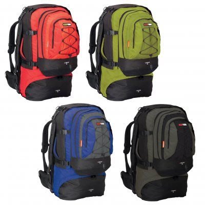 挪威品牌 INWAY 登山背包 三用多功能 自助旅行背包 子母式背包 登山包 背包客最愛70+20L